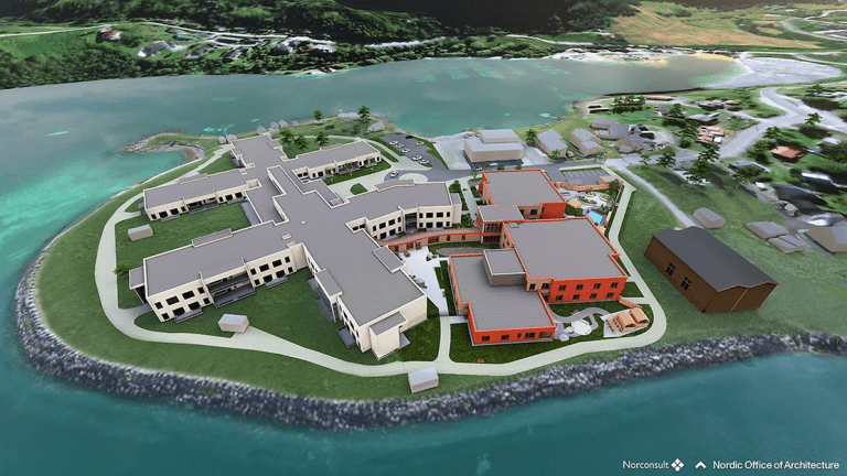 Bergsodden omsorgssenter fulgeperspektiv