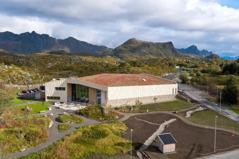 Dronebilde museum